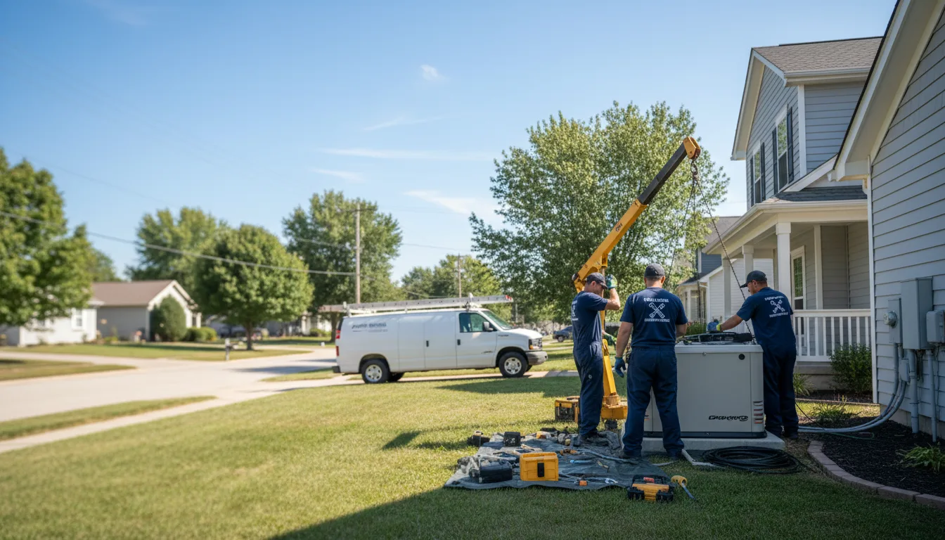 Generator Installation in Fredericktown, MO near me